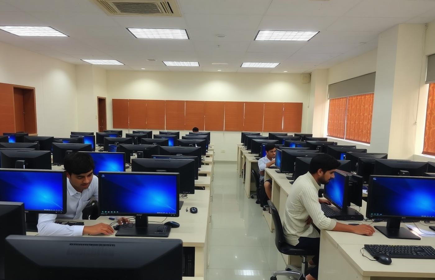 TecNsol Faisalabad computer lab
